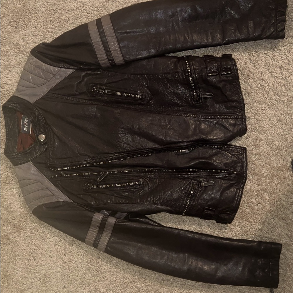 Women’s Jean Paul Gaultier Black Leather Jacket